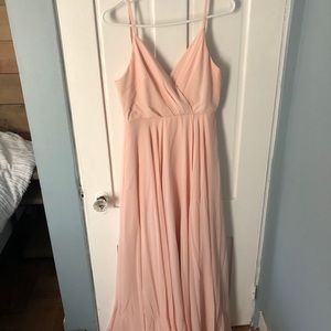 Lulus Blush Pink Dress Small
